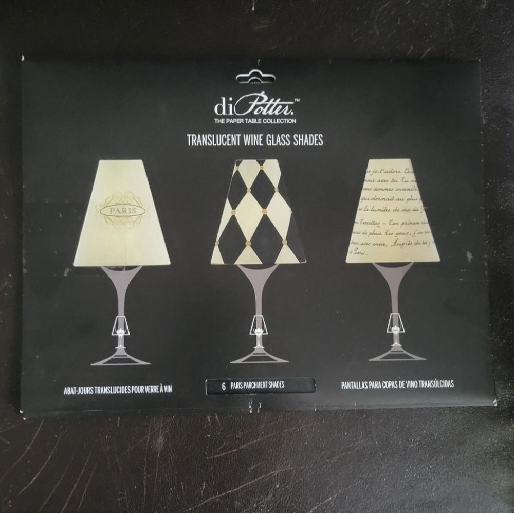 Paris 6 Piece Wine Shade Set - Picture 3 of 4